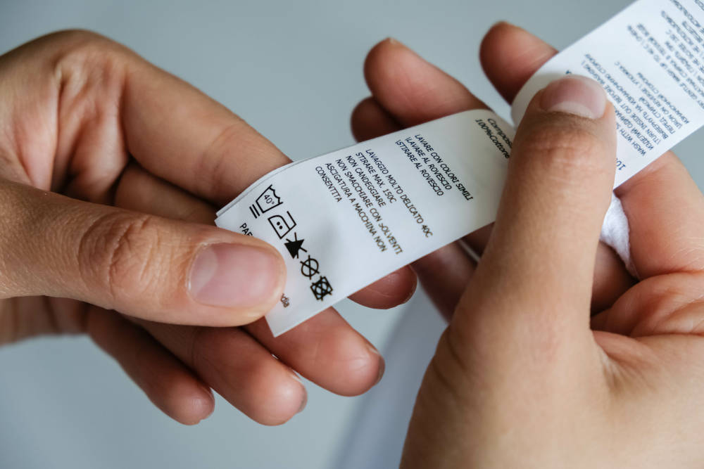 1.洗濯表示の確認