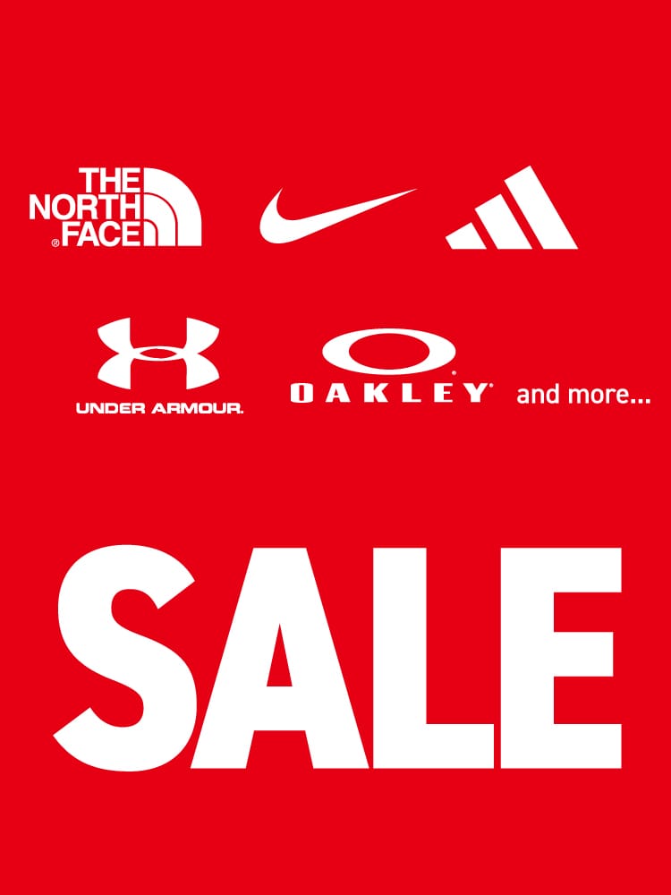 SALE 人気スポーツブランドのシューズやウェアがおトク