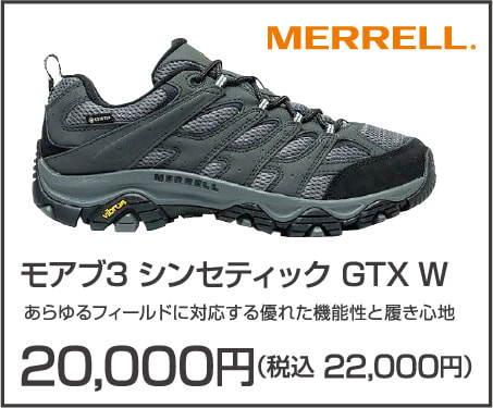 モアブ3 シンセティック GTX W