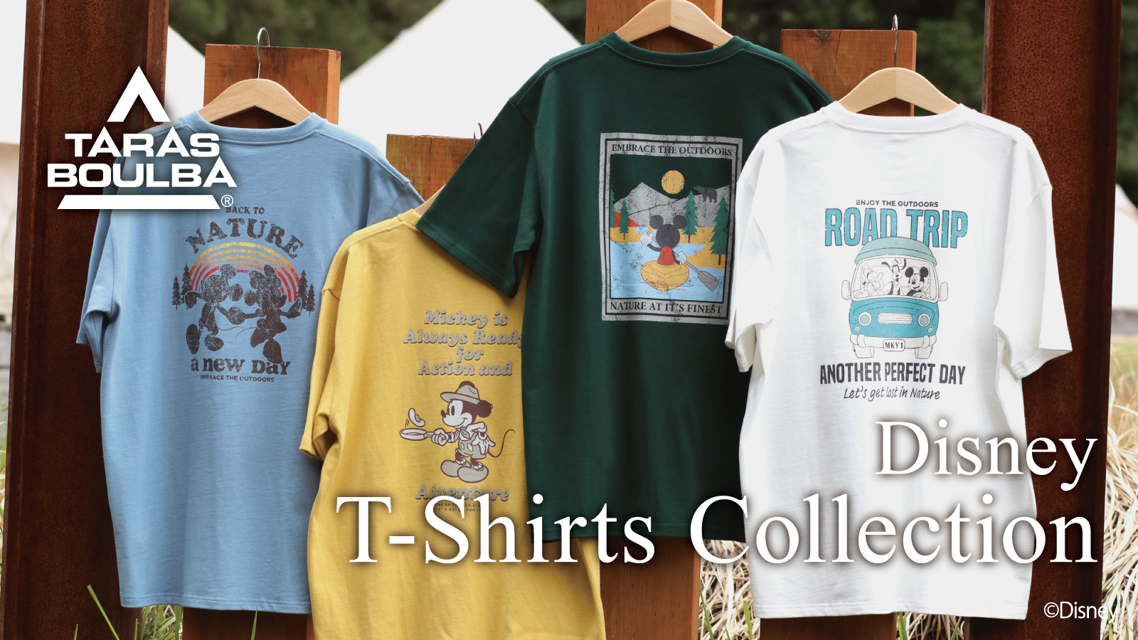 【TARAS BOULBA(タラスブルバ)】ディズニーコレクションTシャツ