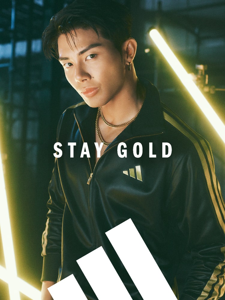 【adidas(アディダス)】STAY GOLD