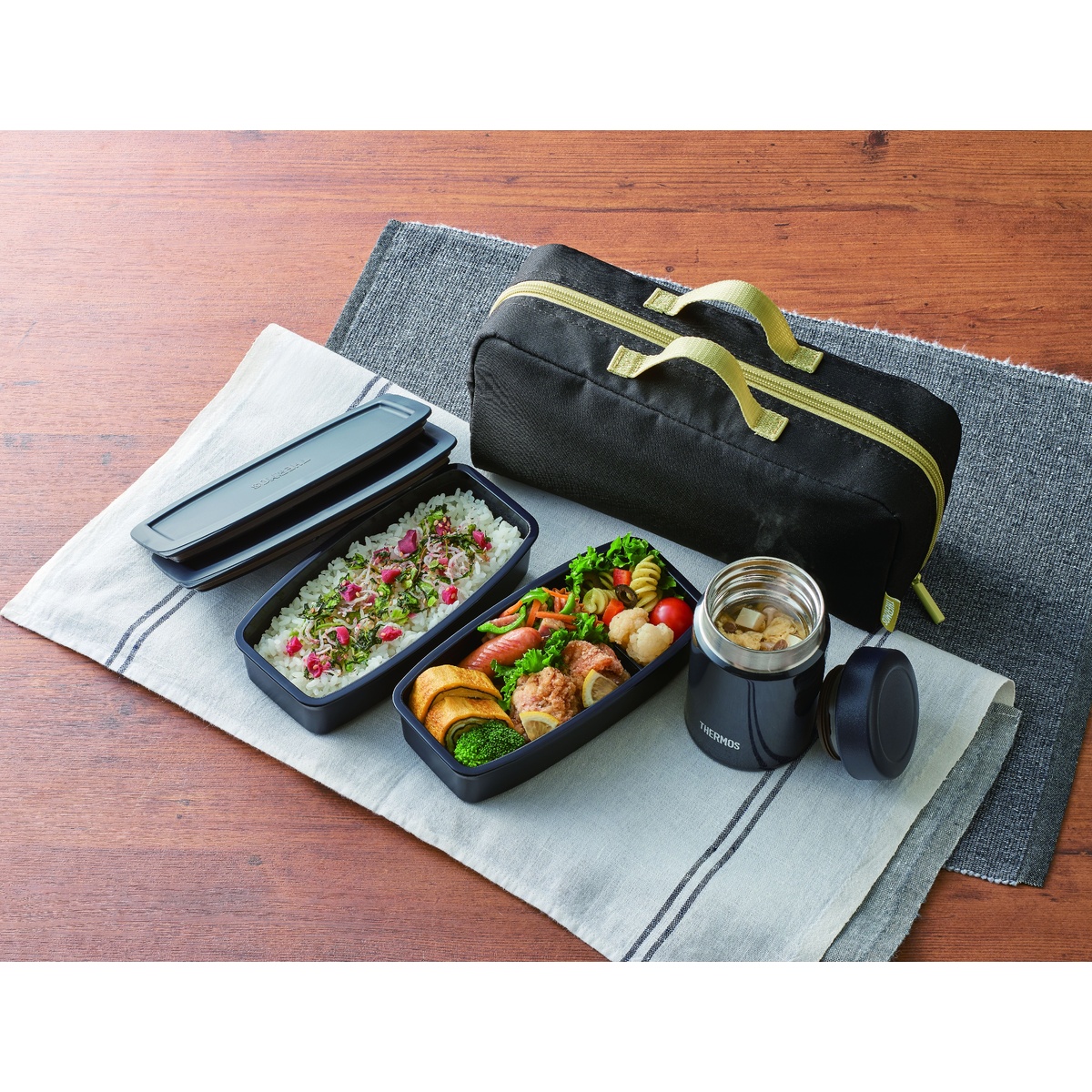 真空断熱スープランチセット