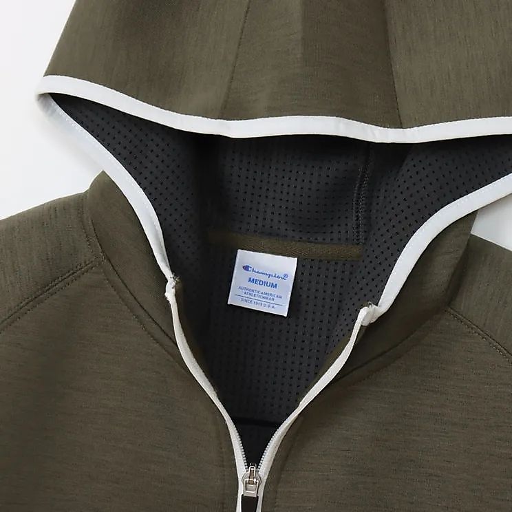ZIP HOODED SWEATSHIRT