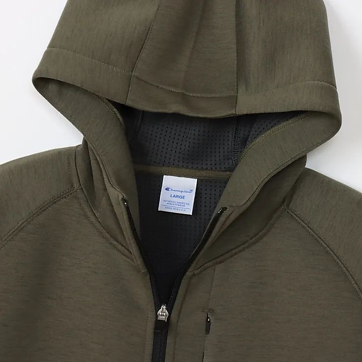 ZIP HOODED SWEATSHIRT