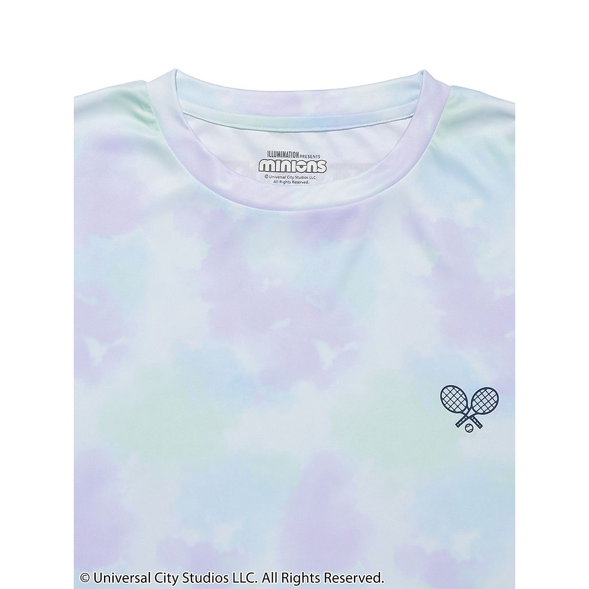 ミニオンズタイダイテニスTシャツ
