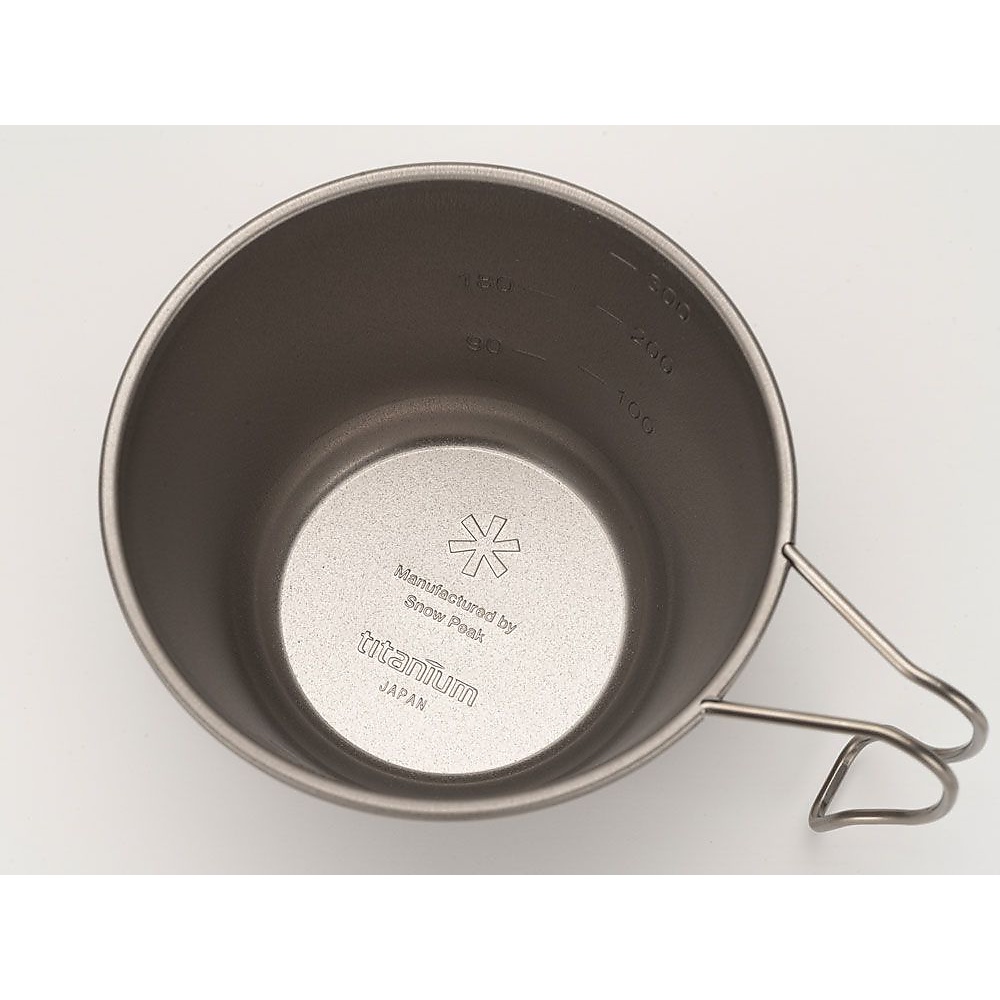 深型チタンシェラカップ蓋付き