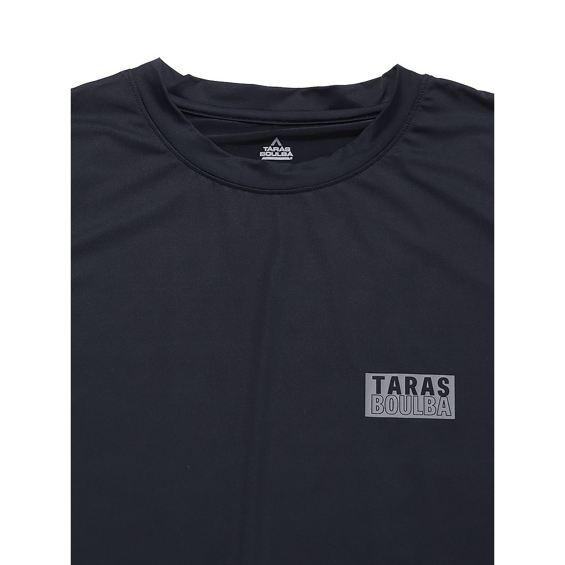 接触冷感 プリントノースリーブTシャツ