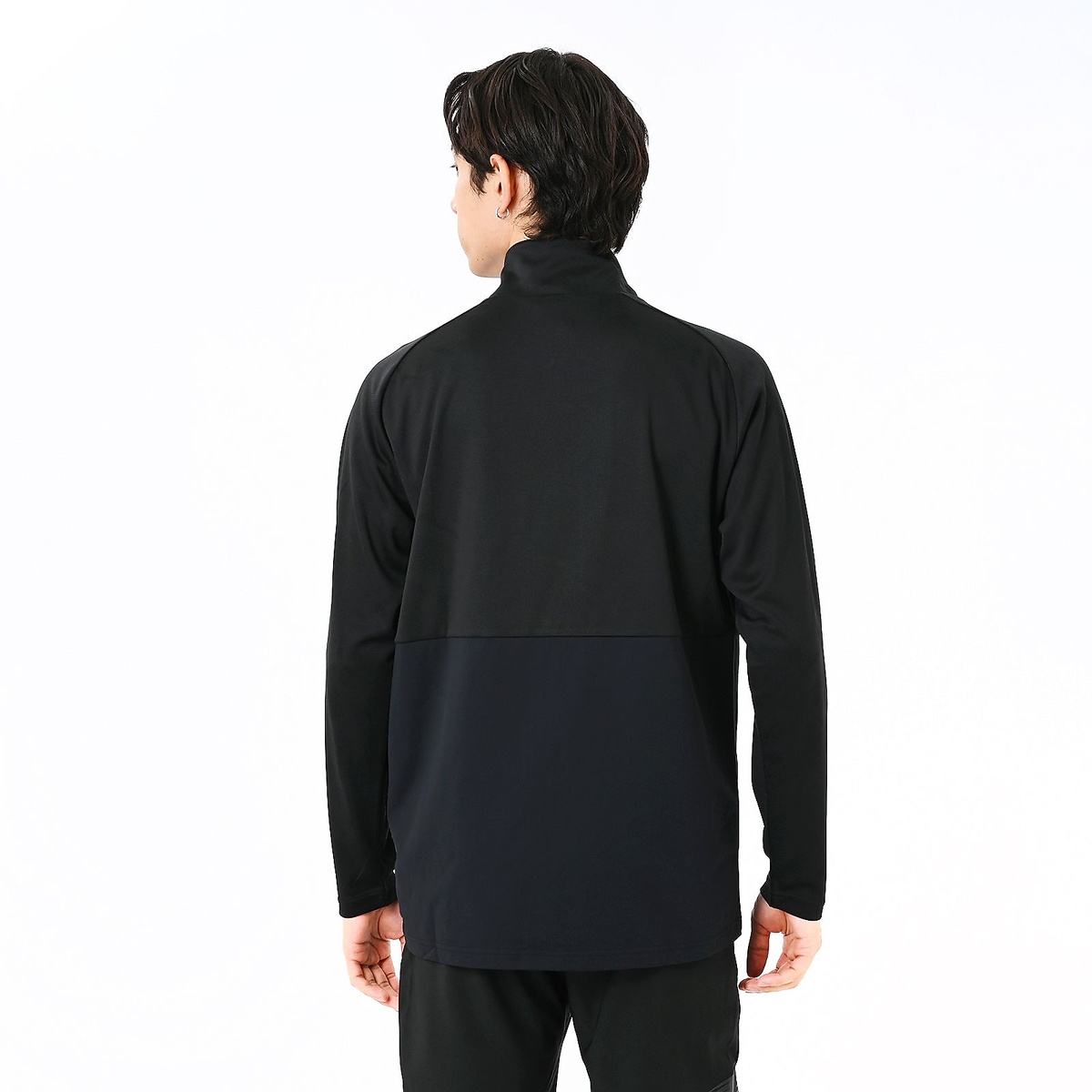 Black Out ジャガードトラックニットジャケット