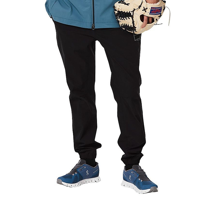 BLACK LABEL(ブラックレーベル)ウインドパンツ-ブラック