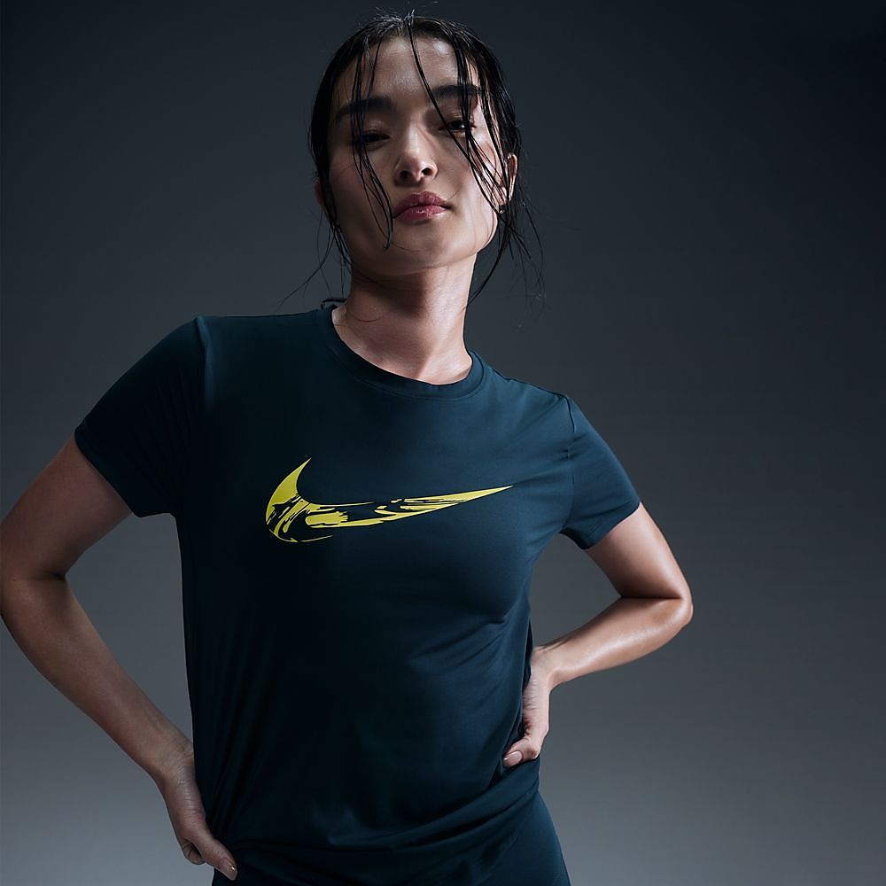 ナイキ ウィメンズ ワン スウッシュ HBR DF S/S Tシャツ