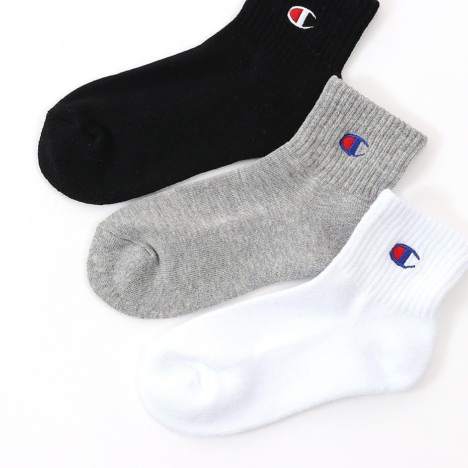 KIDSショートレングスソックス3P