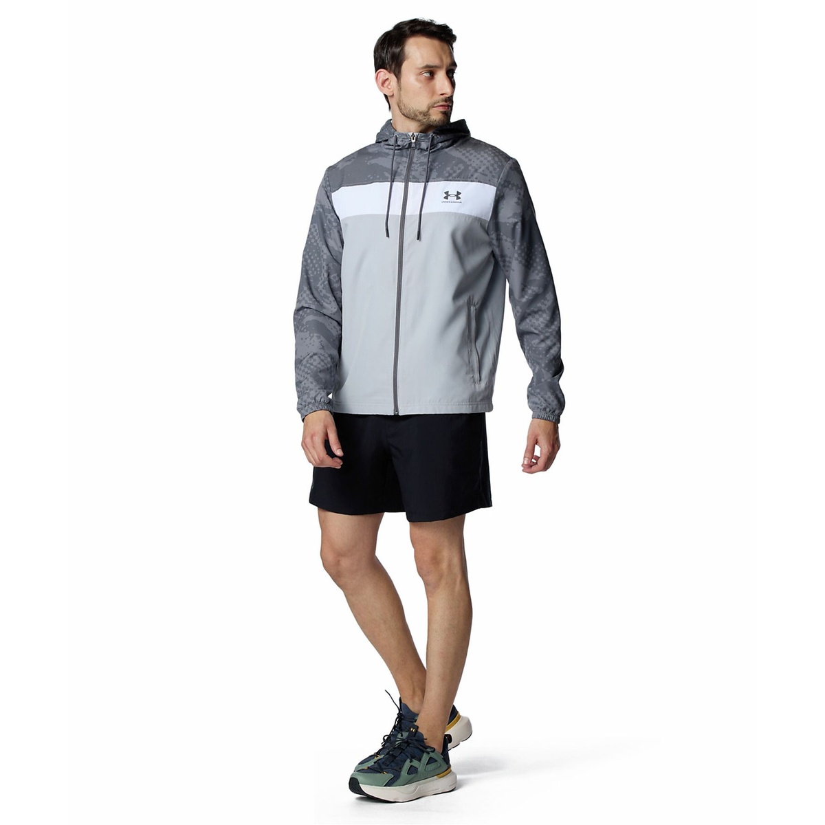 UA SPORTSTYLE WINDBREAKER PRINTED