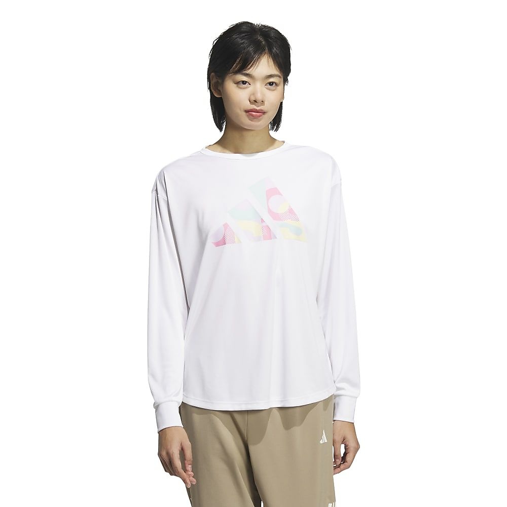 W ACTV グラフィック LS Tシャツ