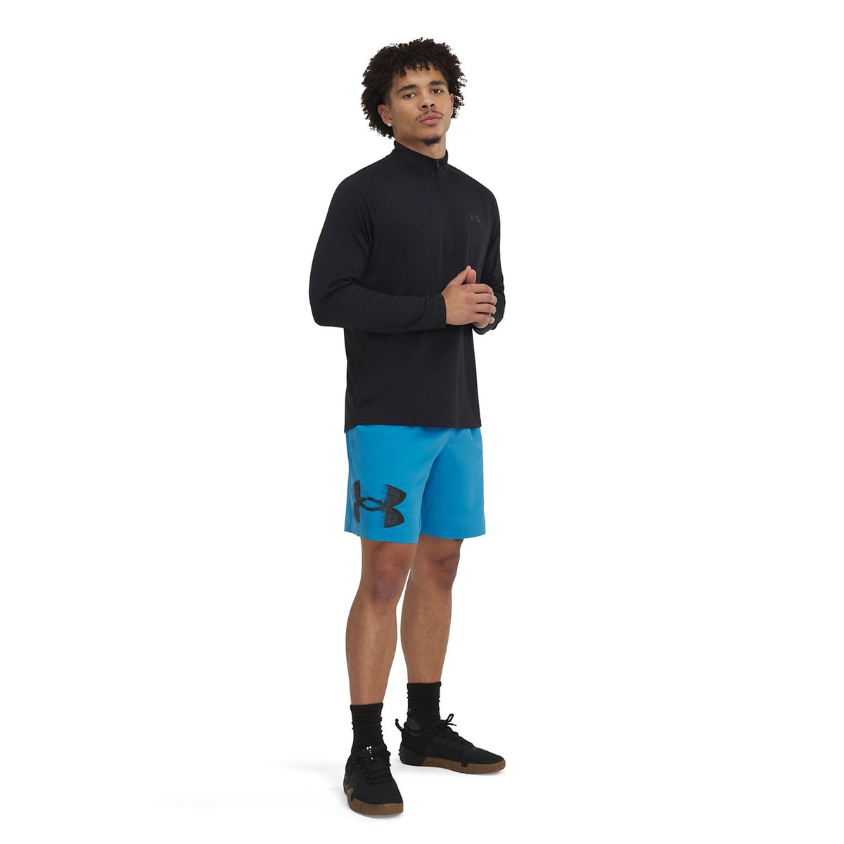 UA TECH WOVEN GRAPHIC SHORTS