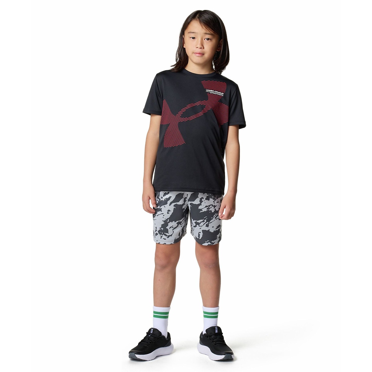 UA TECH SUPER BIG LOGO SHORT SLEEVE T-SHIRT