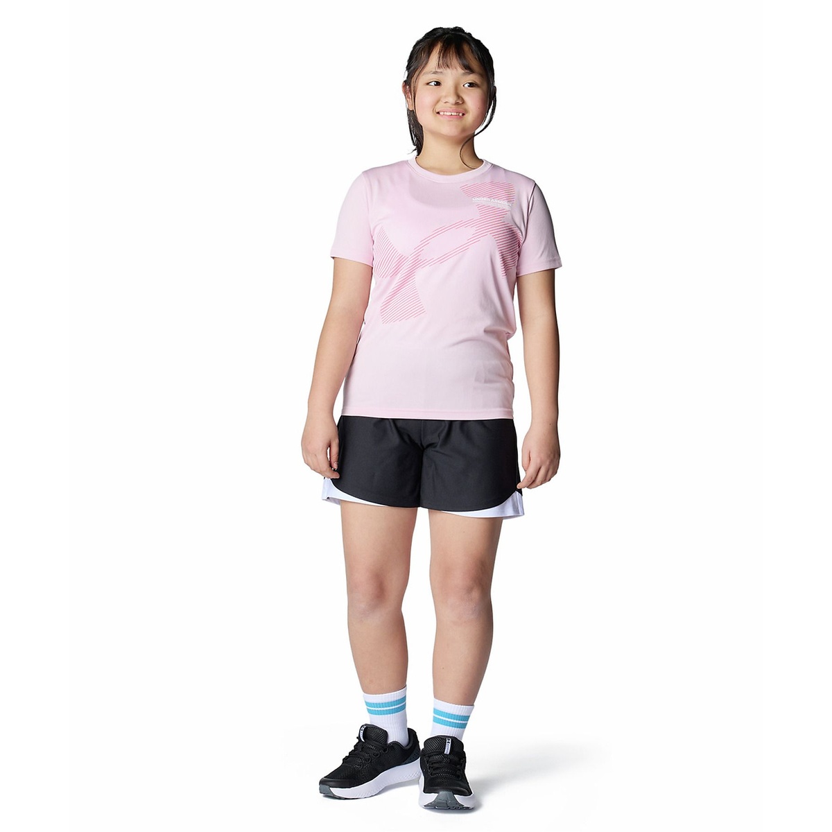 UA TECH SUPER BIG LOGO SHORT SLEEVE T-SHIRT