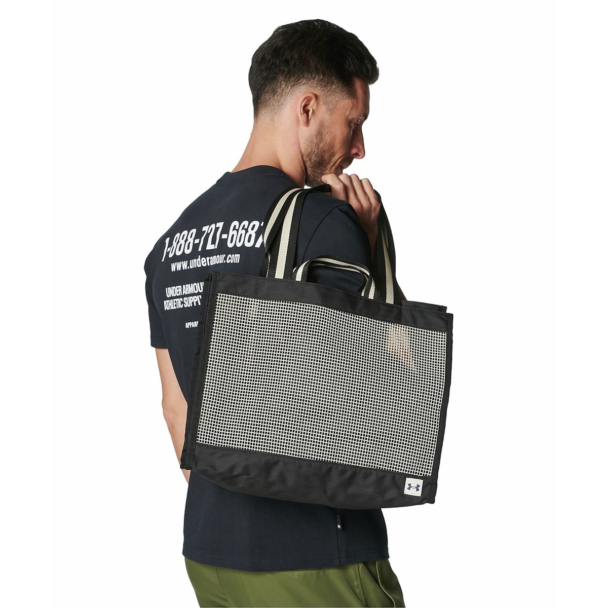 UA Sportstyle Mesh Tote Bag