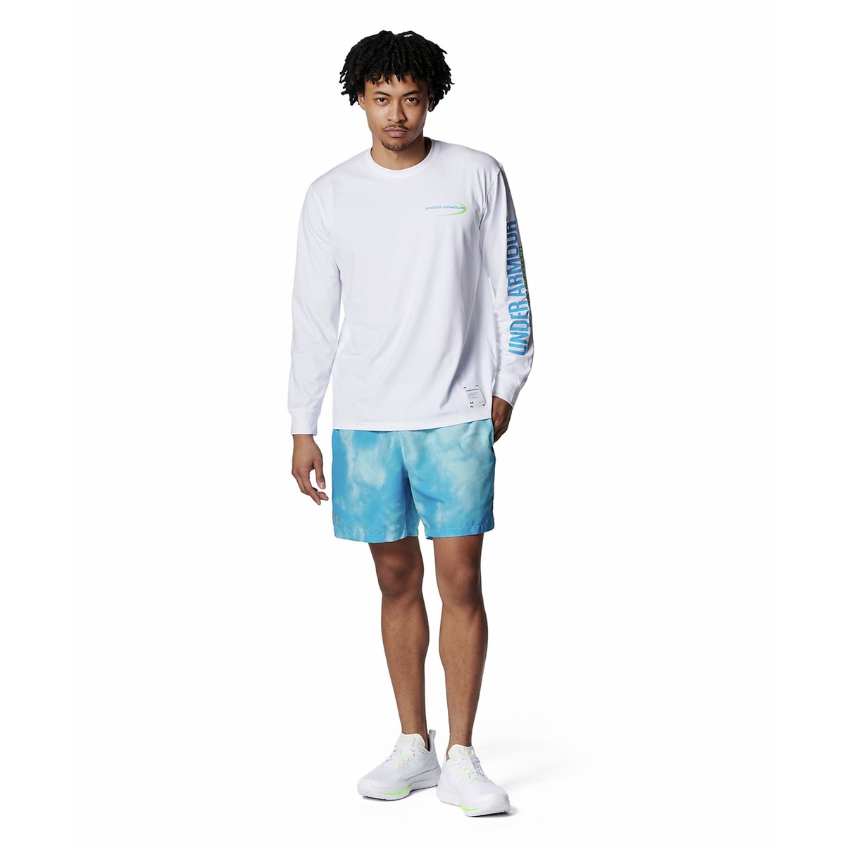 UA MOTIVATE SHORTS PRINTED