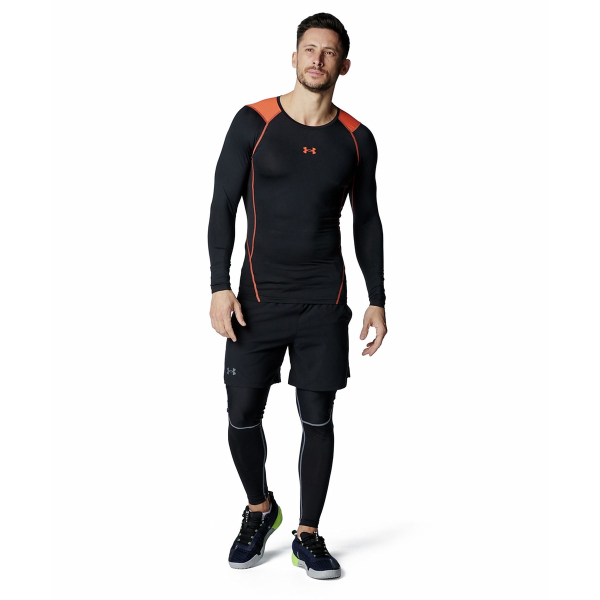 UA HG ARMOUR LS NOVELTY
