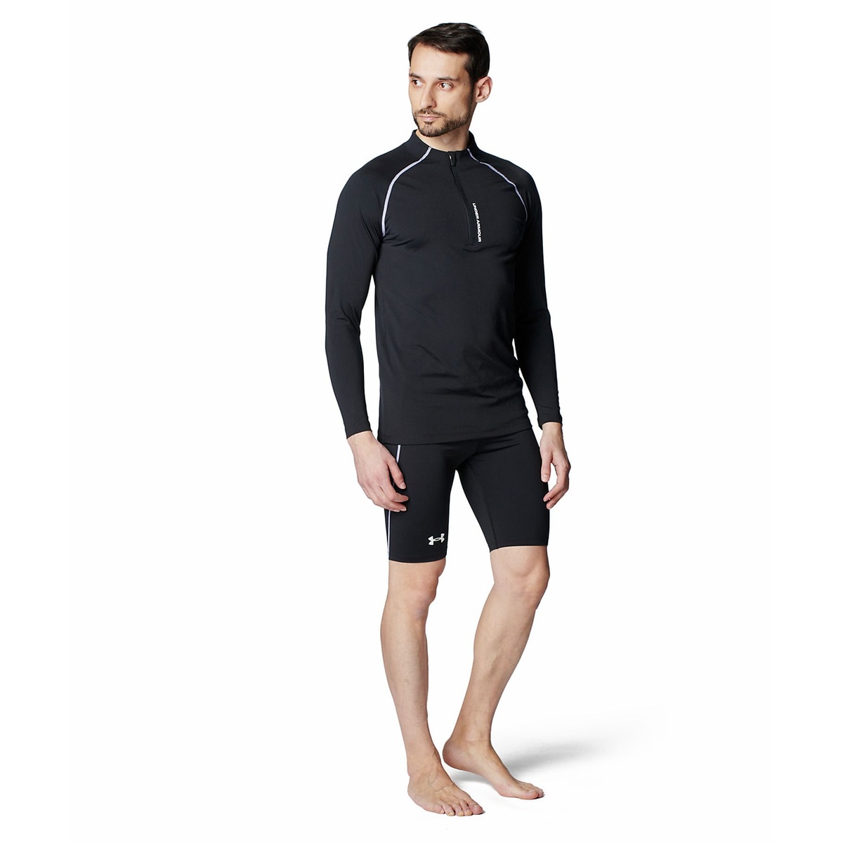 UA RASH GUARD 1/4 ZIP