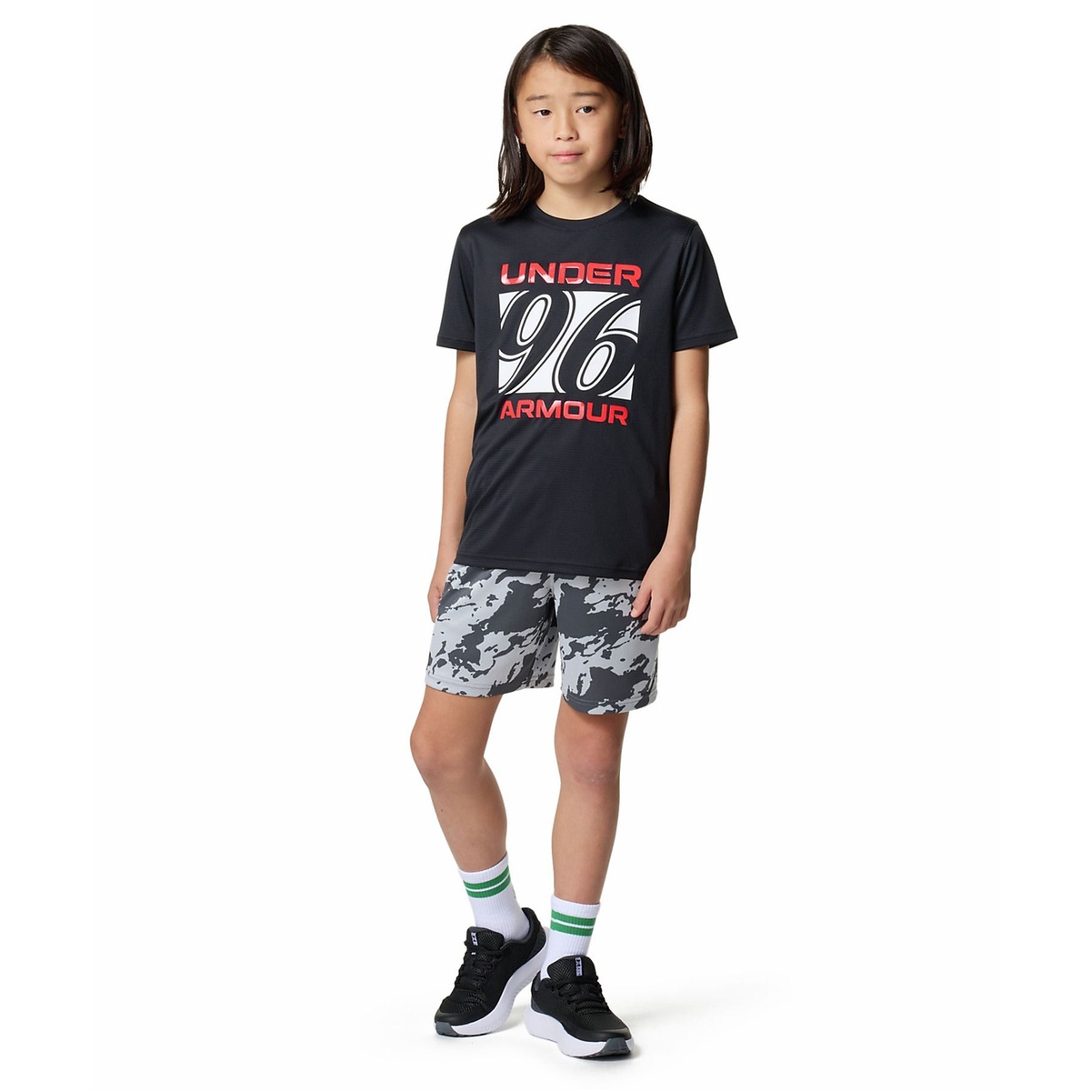 UA SPEEDSTRIDE 96 LOGO SHORT SLEEVE T-SHIRT