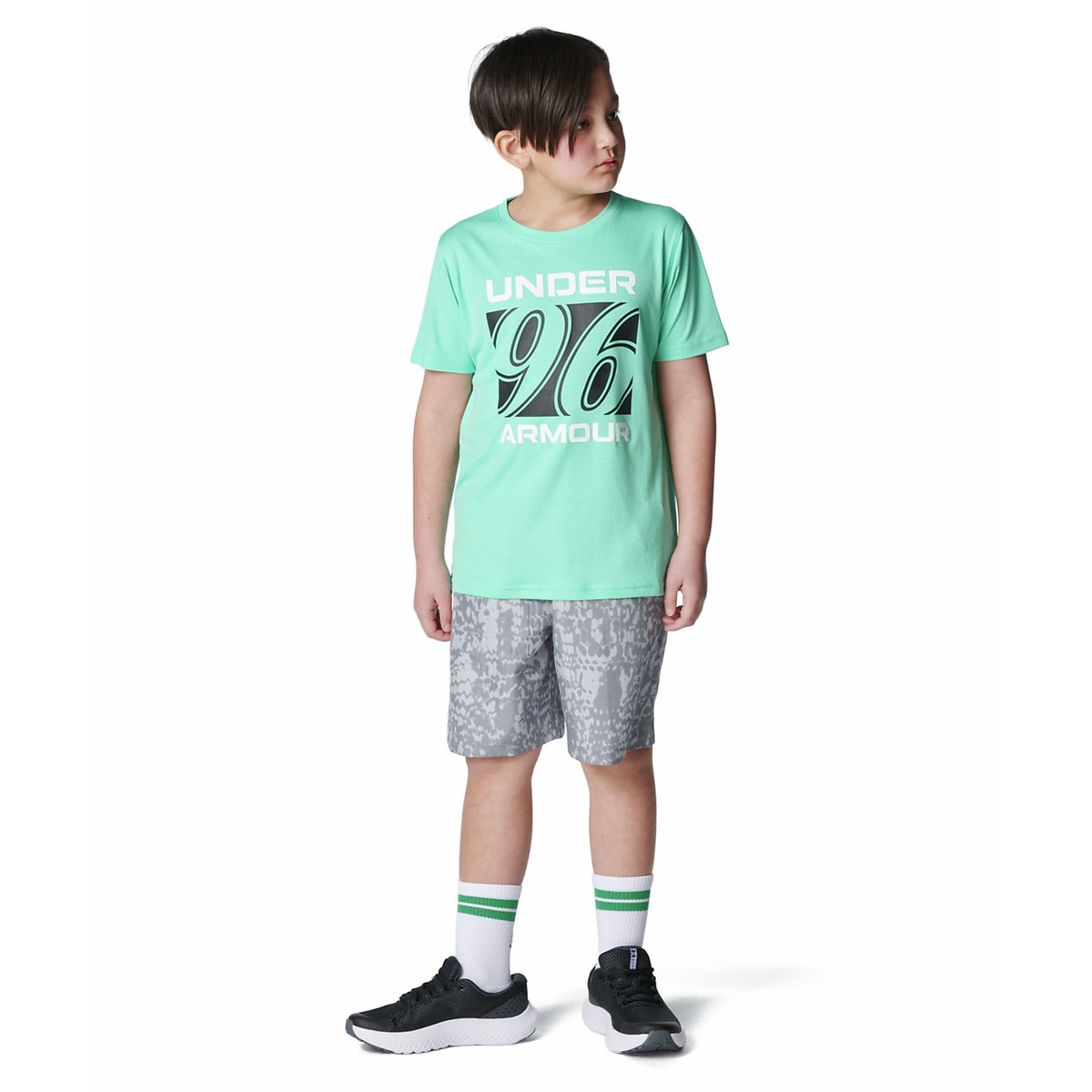 UA SPEEDSTRIDE 96 LOGO SHORT SLEEVE T-SHIRT