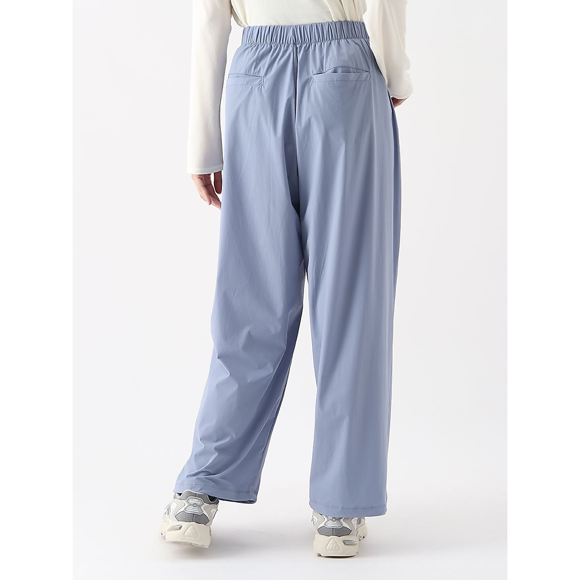 ウーブンワイドパンツ