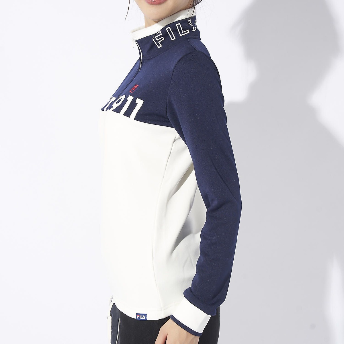 FILA GOLF 長袖ハーフジップシャツ