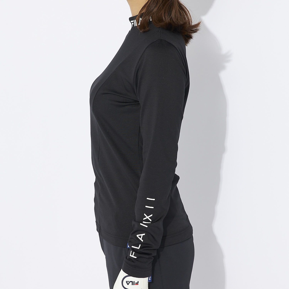 FILA GOLF 長袖モックネックシャツ