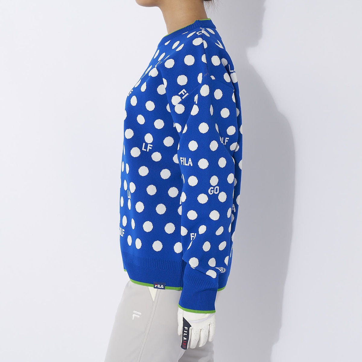 FILA GOLF 柄バリエーションセーター