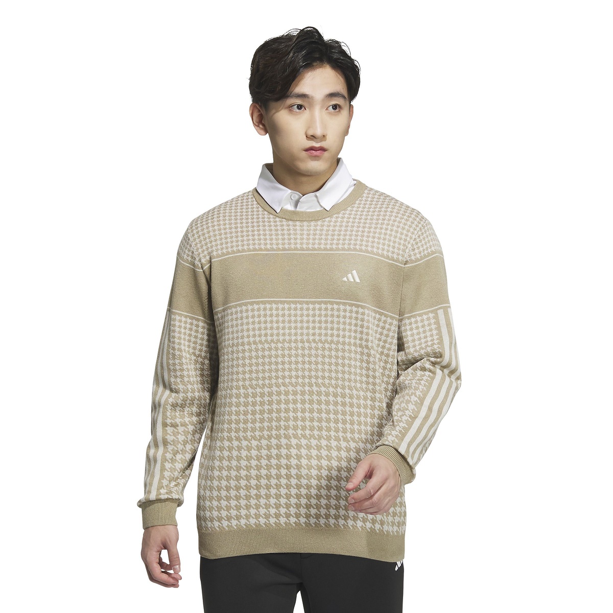 TOURPKハウンドトゥースセーター