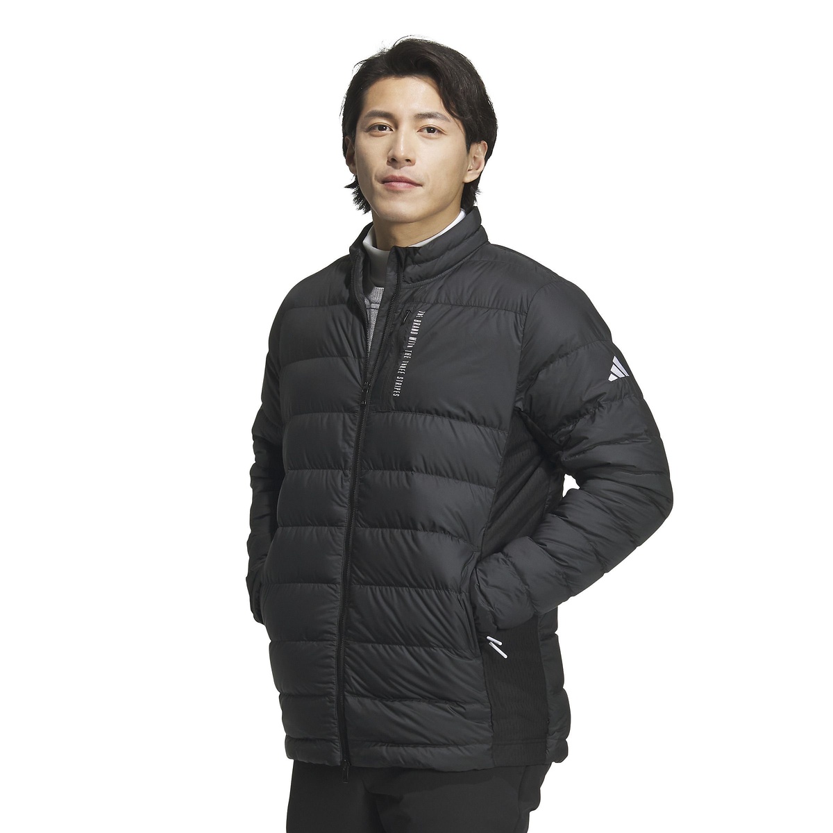 CLUBWRチェストポケットFZダウンジャケット