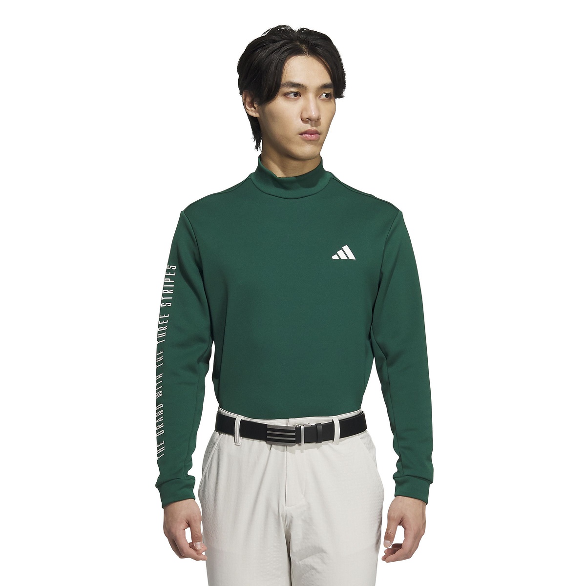 CLUBワーディングモックネックLSシャツ