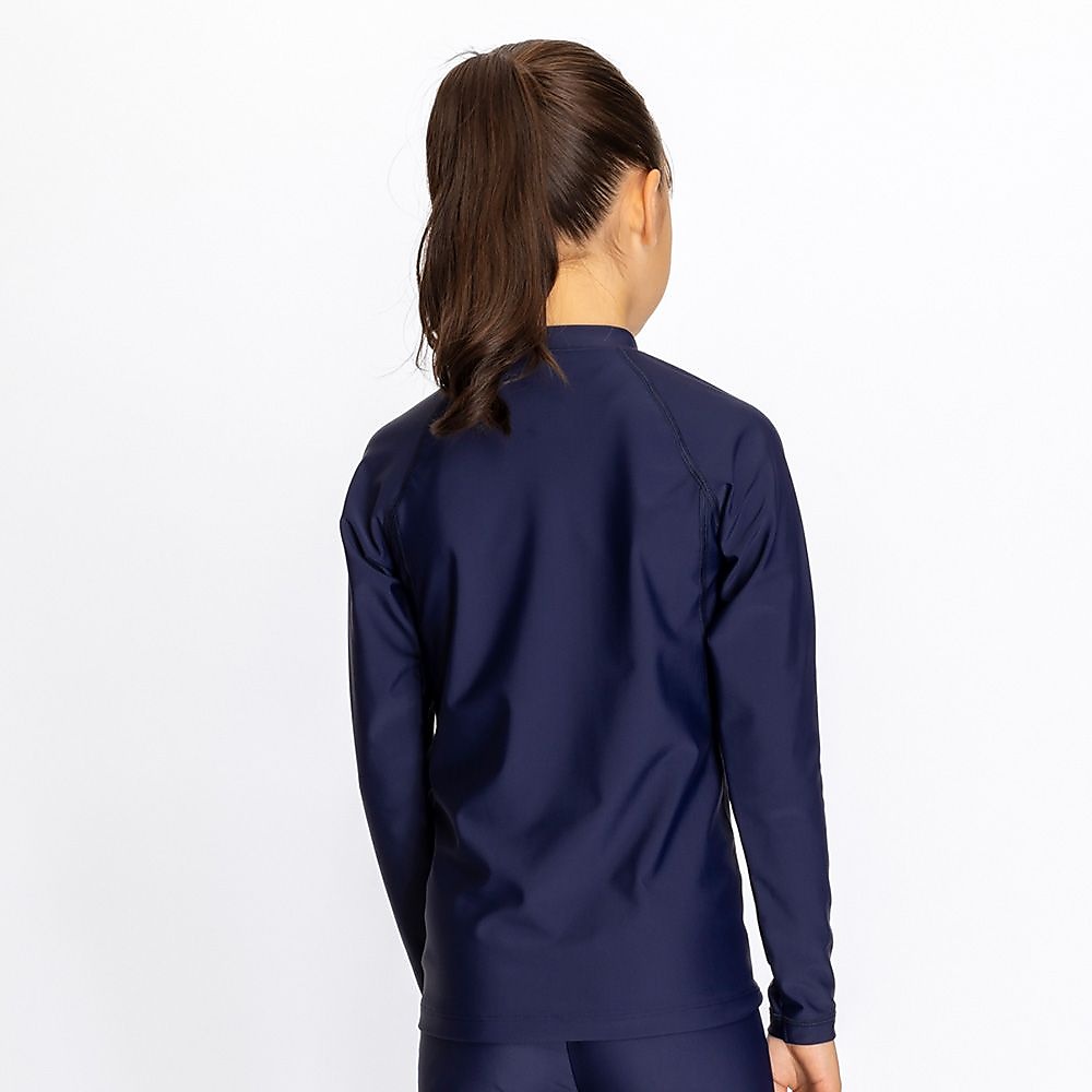 ナイキ SS25 ユニセックスジップ付き長袖ラッシュガード
