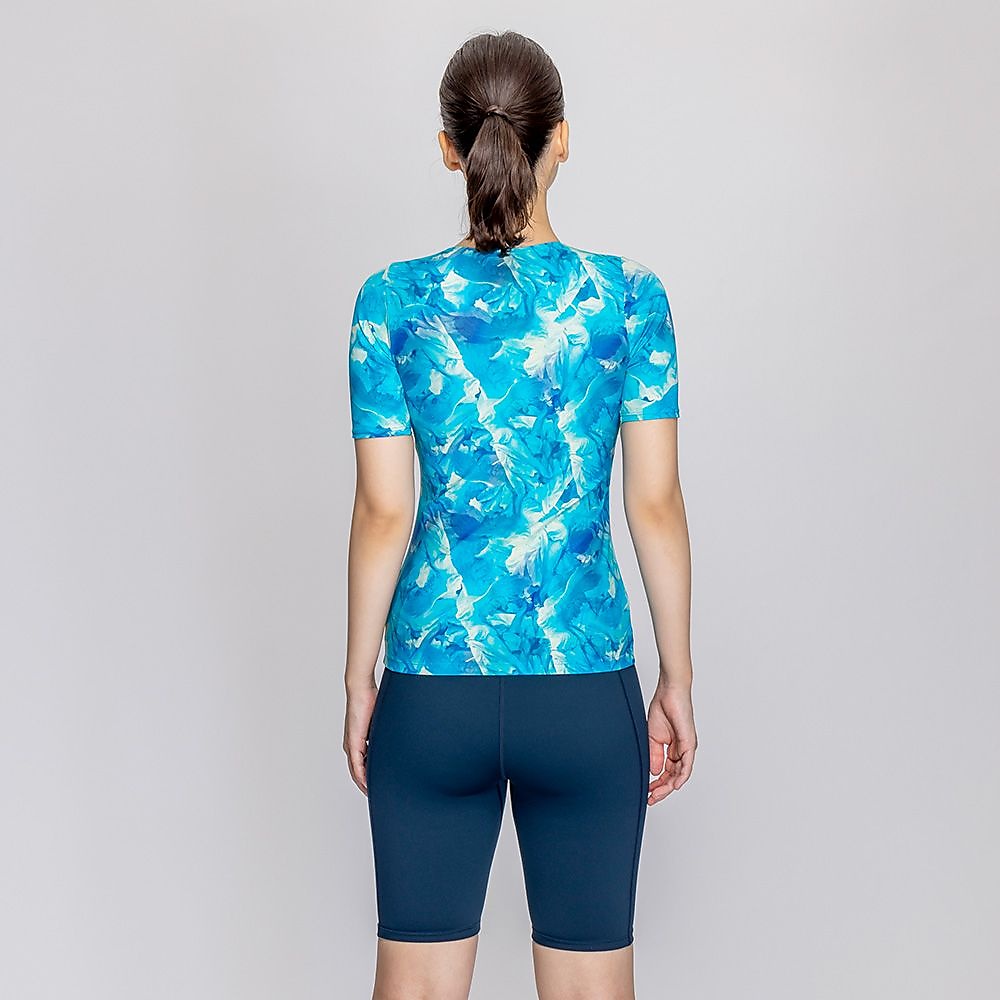 ナイキ SP25 総柄ジップ付き半袖セパレーツ