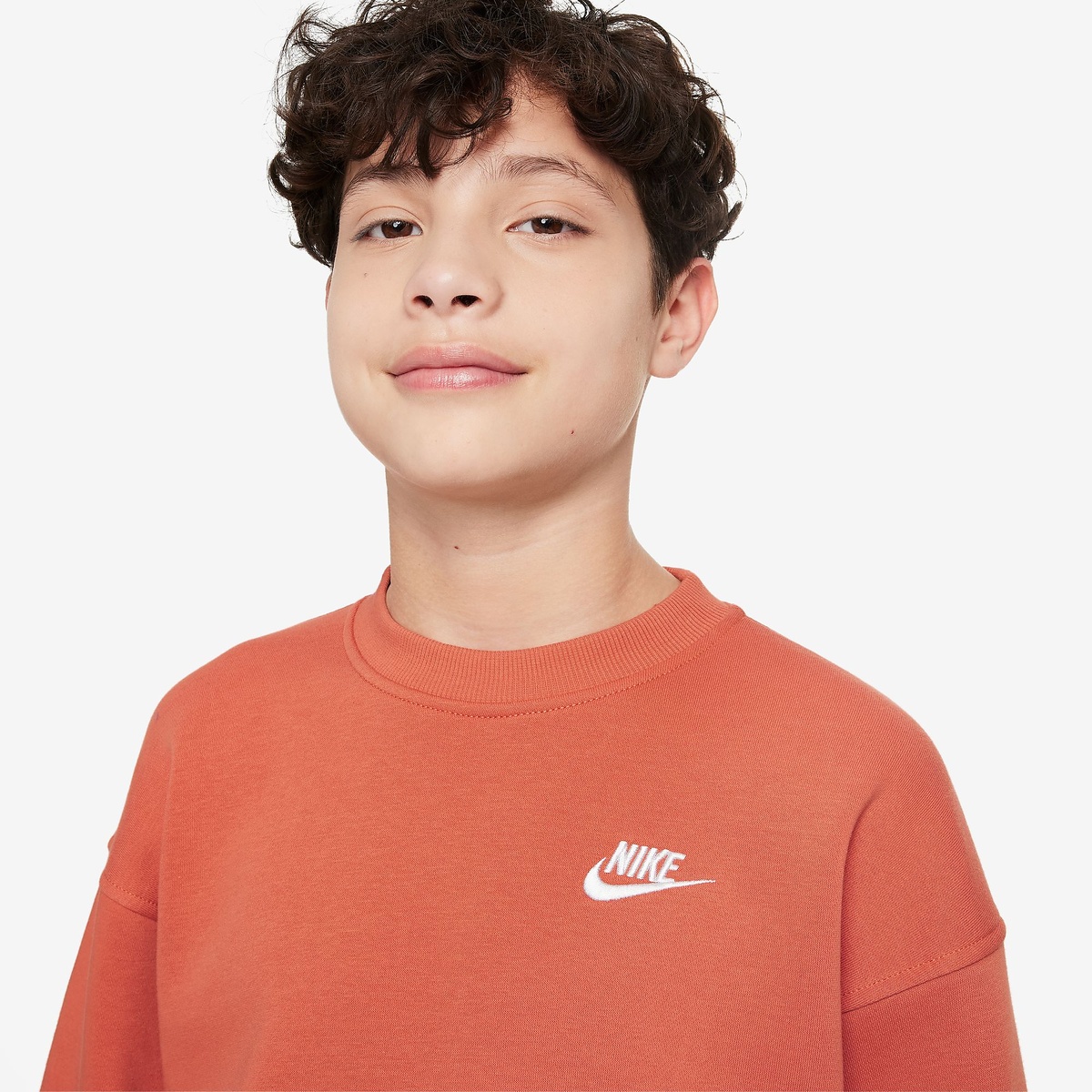 ナイキ YTH NSW クラブ LBR フリース L/S クルー