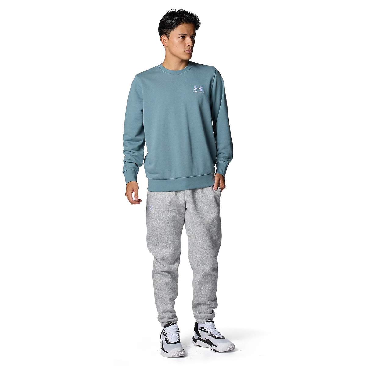 UA ESSENTIAL TERRY CREW