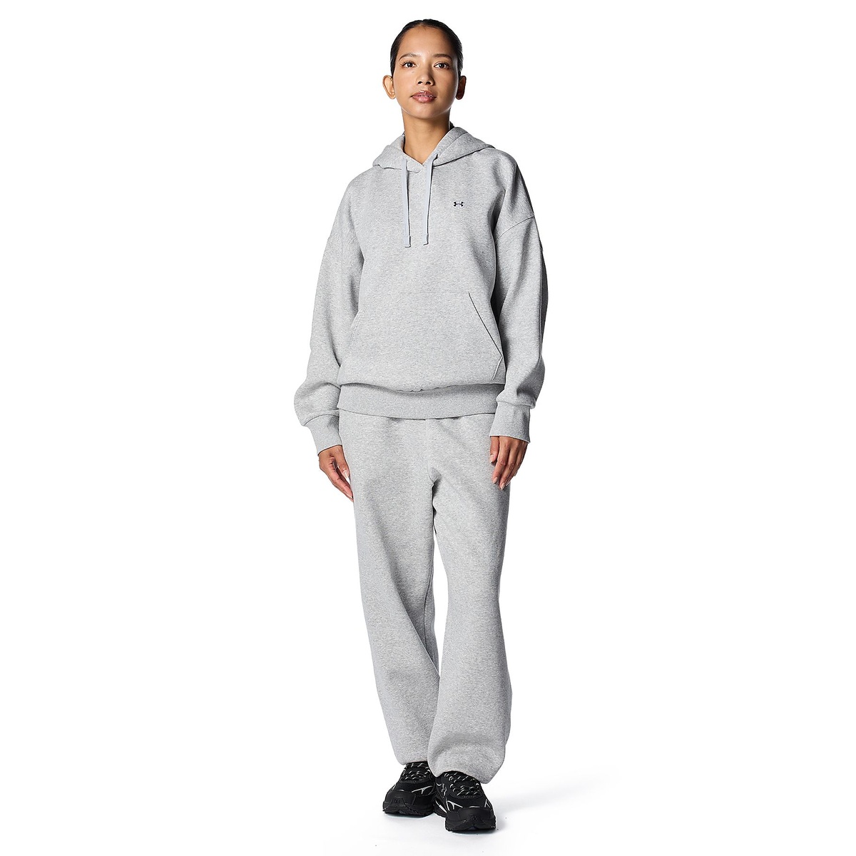 UA RIVAL FLEECE OVERSIZED PULLOVER HOODIE