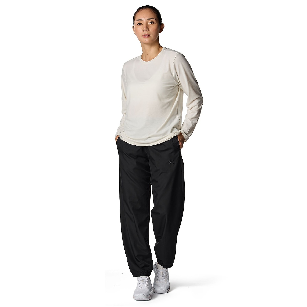 UA MESH LINER WOVEN PANT