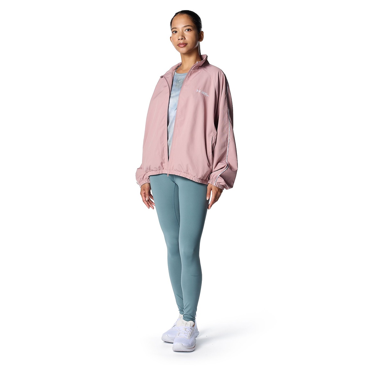 UA TRICOT LINER WOVEN HOODIE