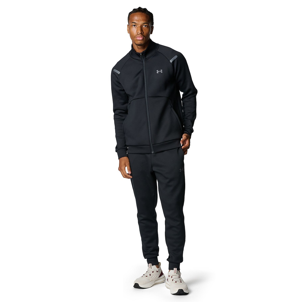 UA ARMOUR KNIT TRACK JACKET