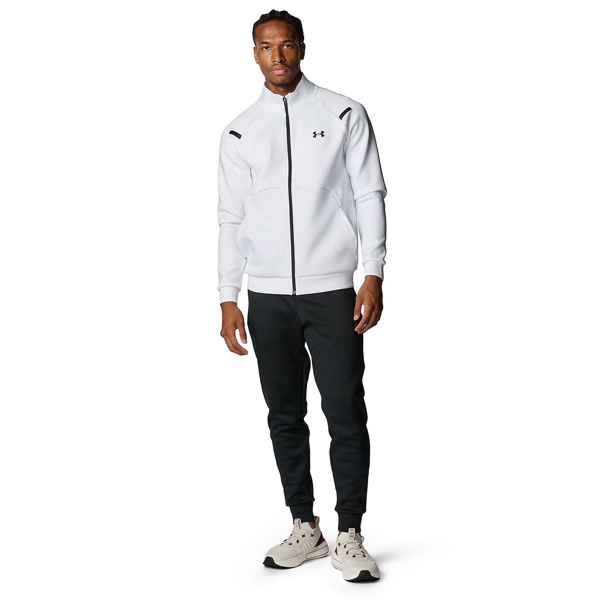 UA ARMOUR KNIT TRACK JACKET