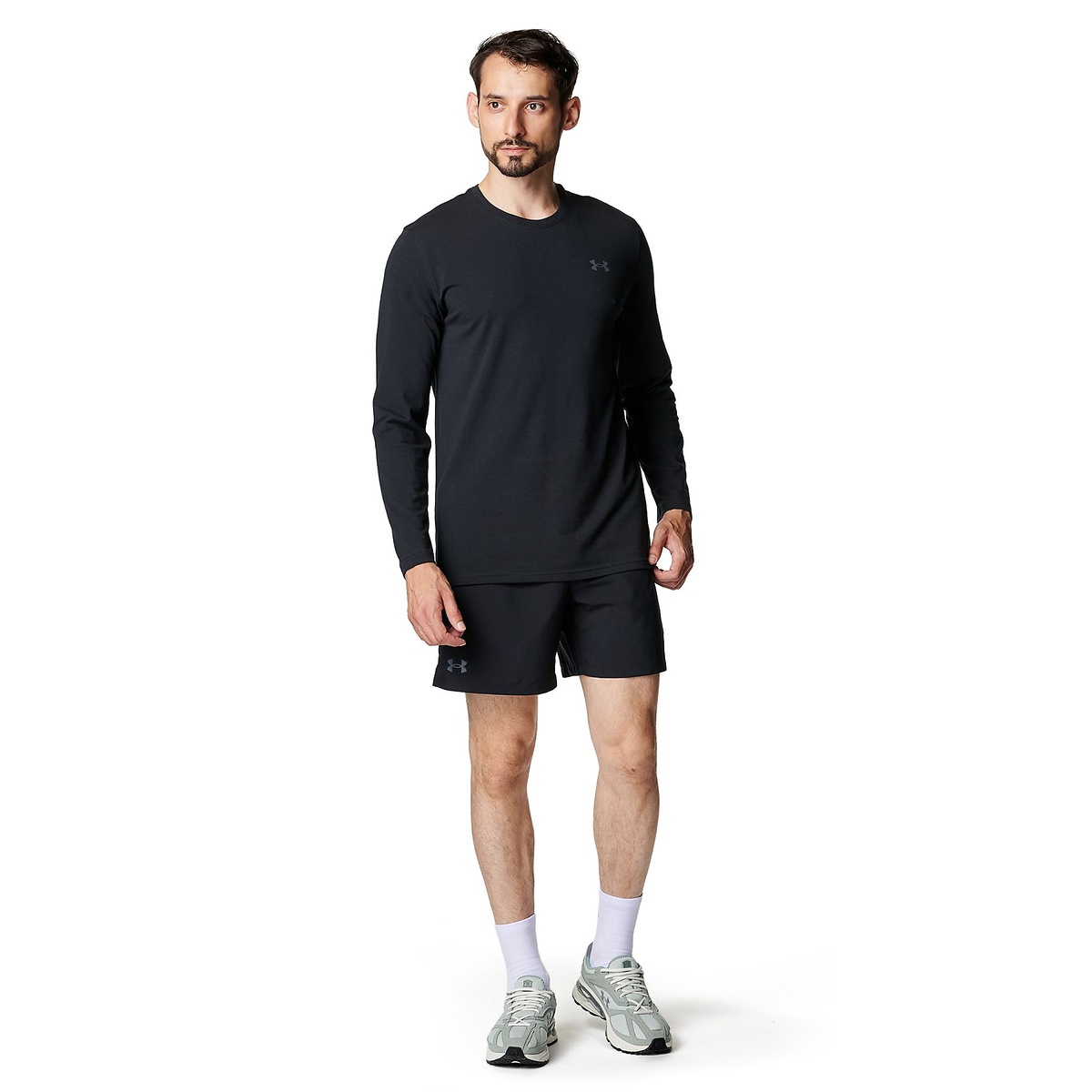 UA PERFORMANCE COTTON LS