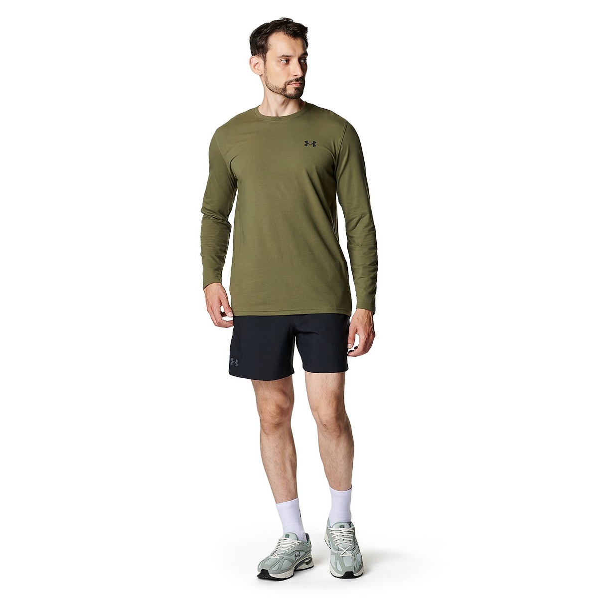 UA PERFORMANCE COTTON LS