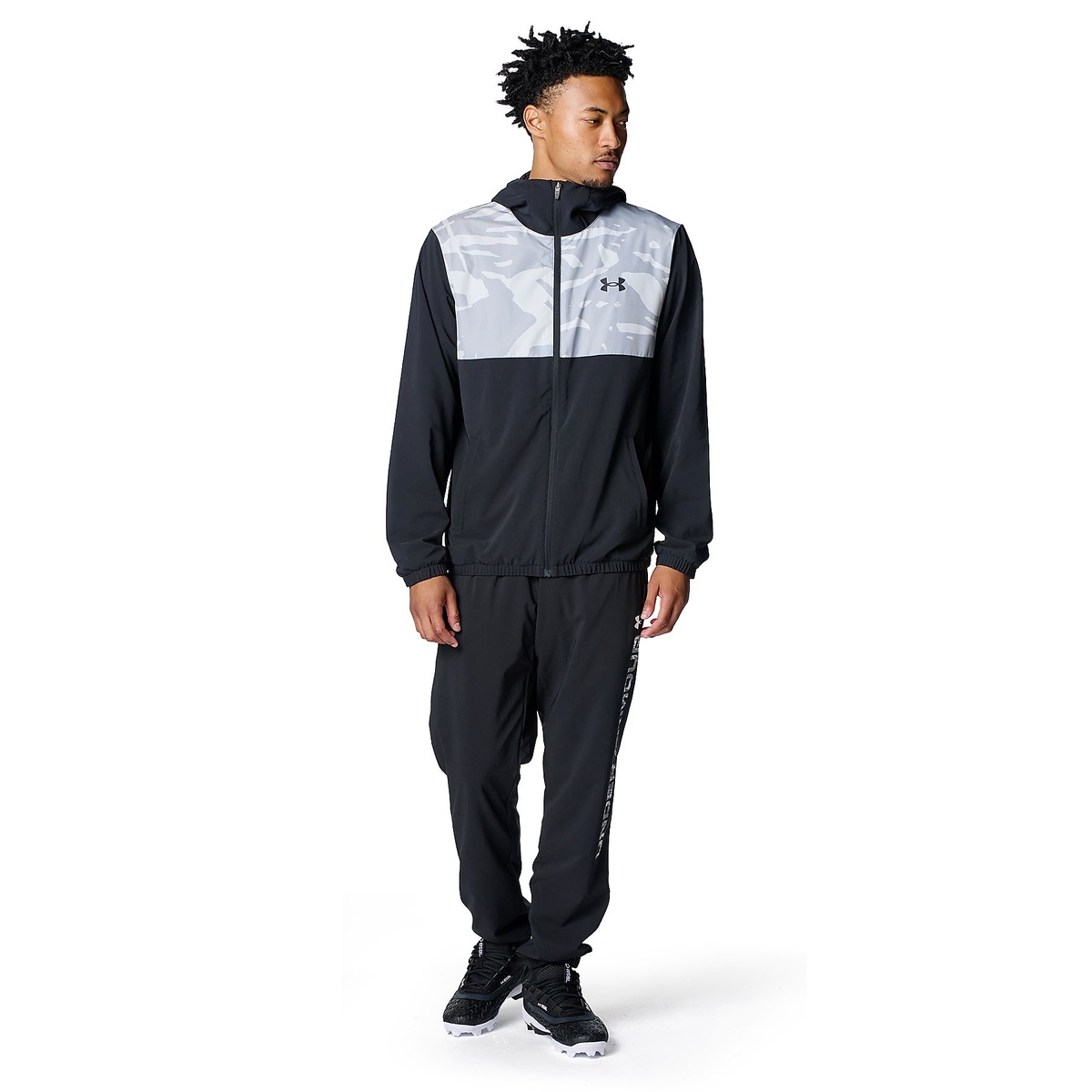 UA WOVEN FZ HD JACKET