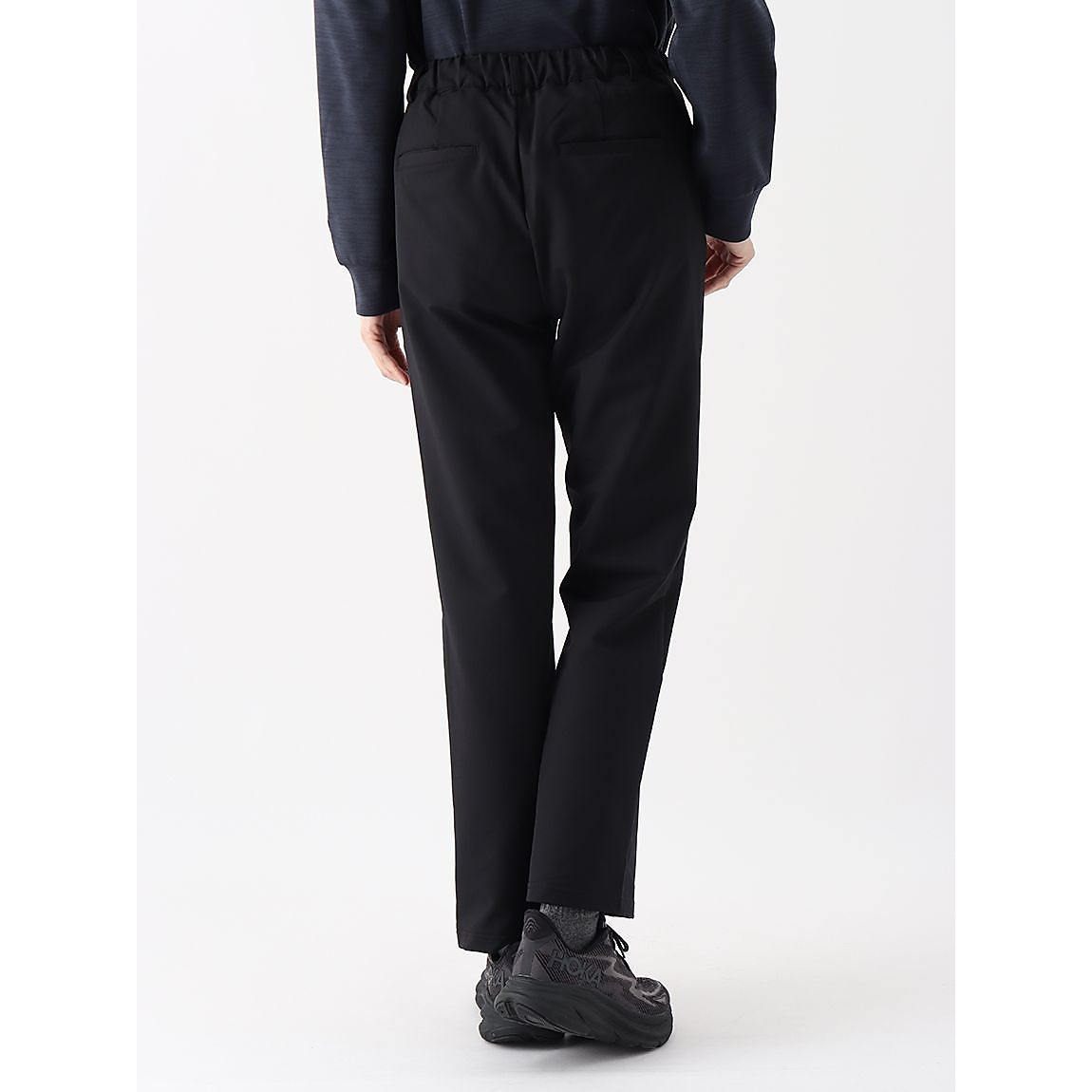 エアスタイリッシュパンツ ヒートナビ 前開きストレート