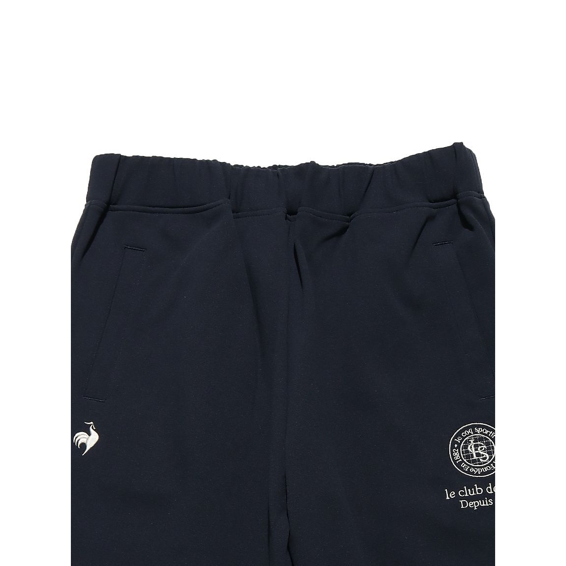 防風リブニットスウェットパンツ