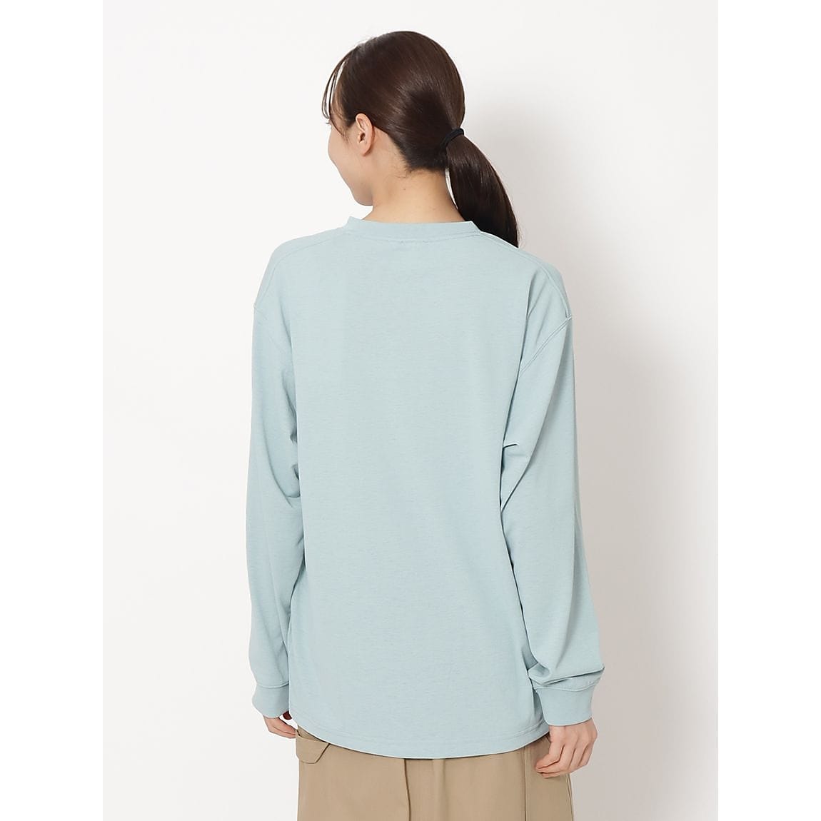 L/S One Point Tee (ロングスリーブ ワンポイントティー)