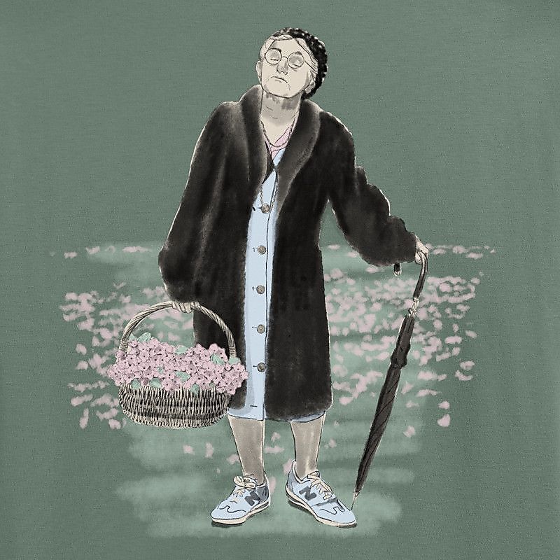 メイフラワーグラニーTシャツ