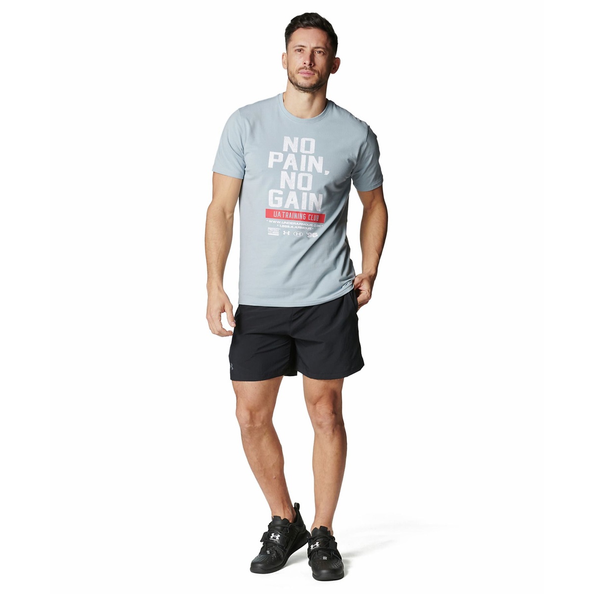 UA PERFORMANCE COTTON GRAPHIC SHORT SLEEVE T-SHIRT
